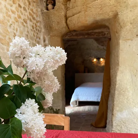 Maison Troglodyte La Hulotte - Charme Et Tranquillite *